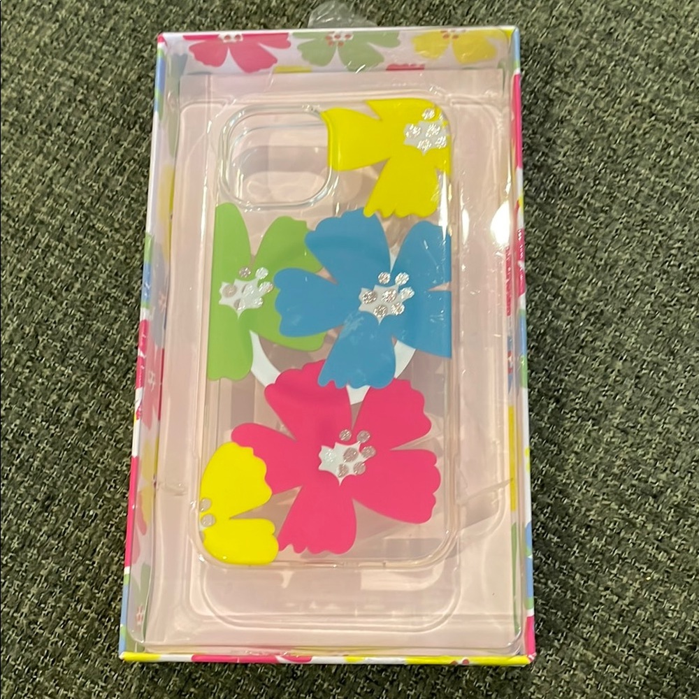 Isla Rae Floral Clear Phone Case (iPhone 14/13)